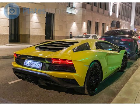 у010хо777, Lamborghini Aventador