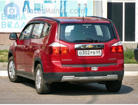 о302рв68, Chevrolet Orlando