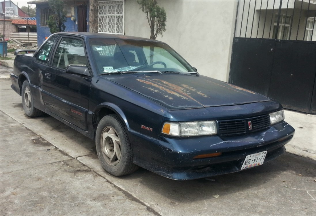 NGL-91-71, Oldsmobile Cutlass 5th gen Ciera Coupe, 4th facelift, 1984–1996