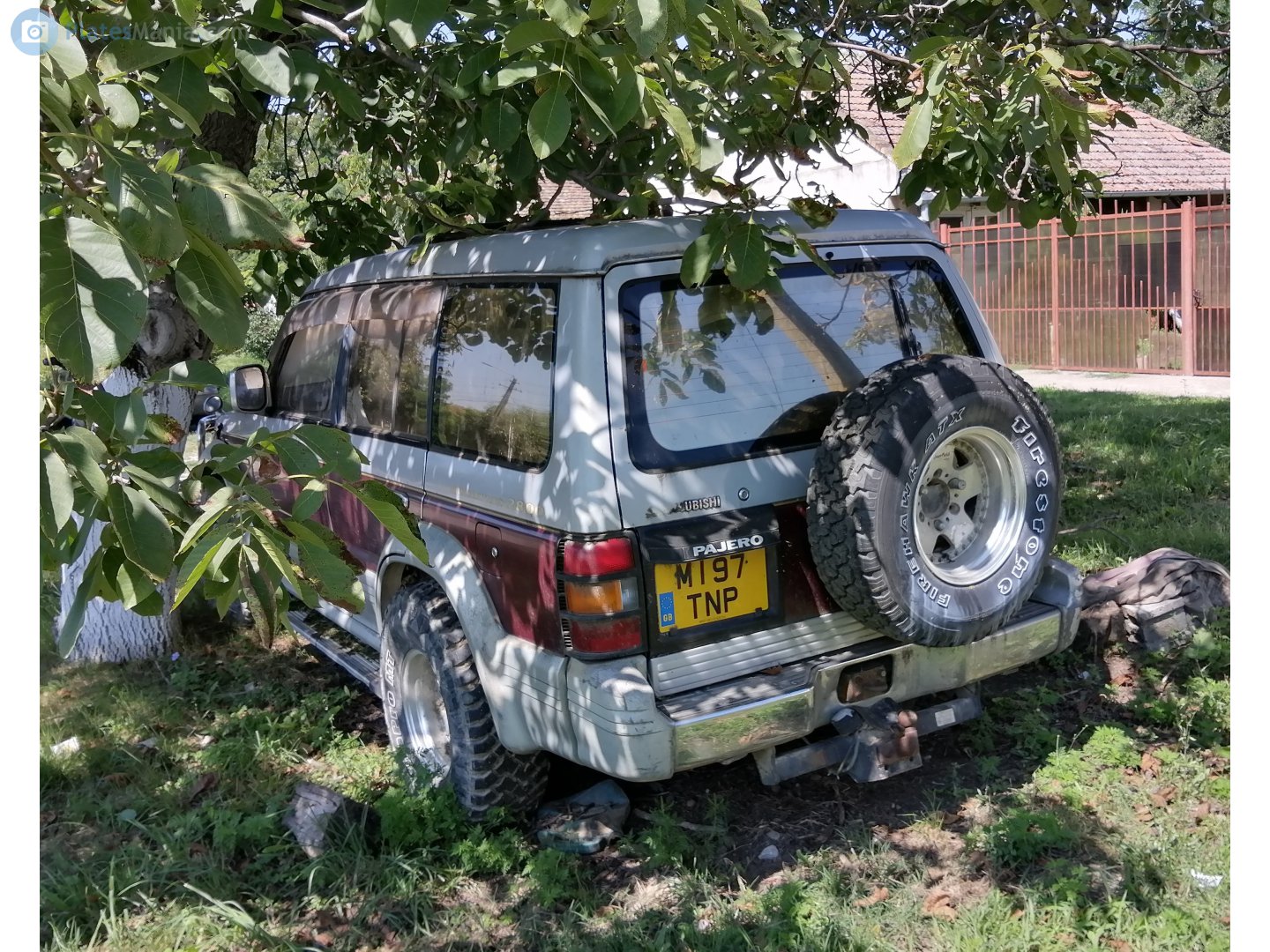 M197TNP, Mitsubishi Pajero 2nd gen 5-door SUV (V40/NH/NJ/NK/NL), 1991–1999 (–2008 for PH-market)