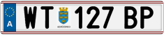 License plate of Austria, Regular plates