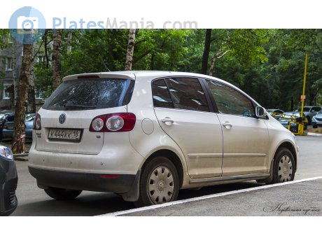 к444кк18, Volkswagen Golf Plus