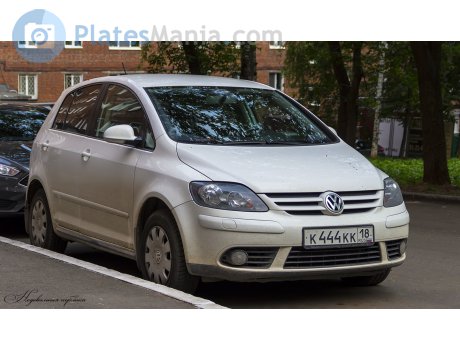 к444кк18, Volkswagen Golf Plus