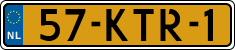 License plate of the Netherlands, Cars