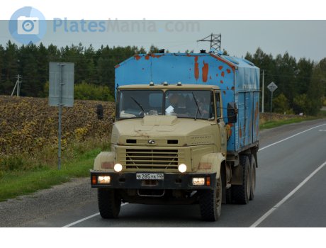 в285ук02, KrAZ 6501