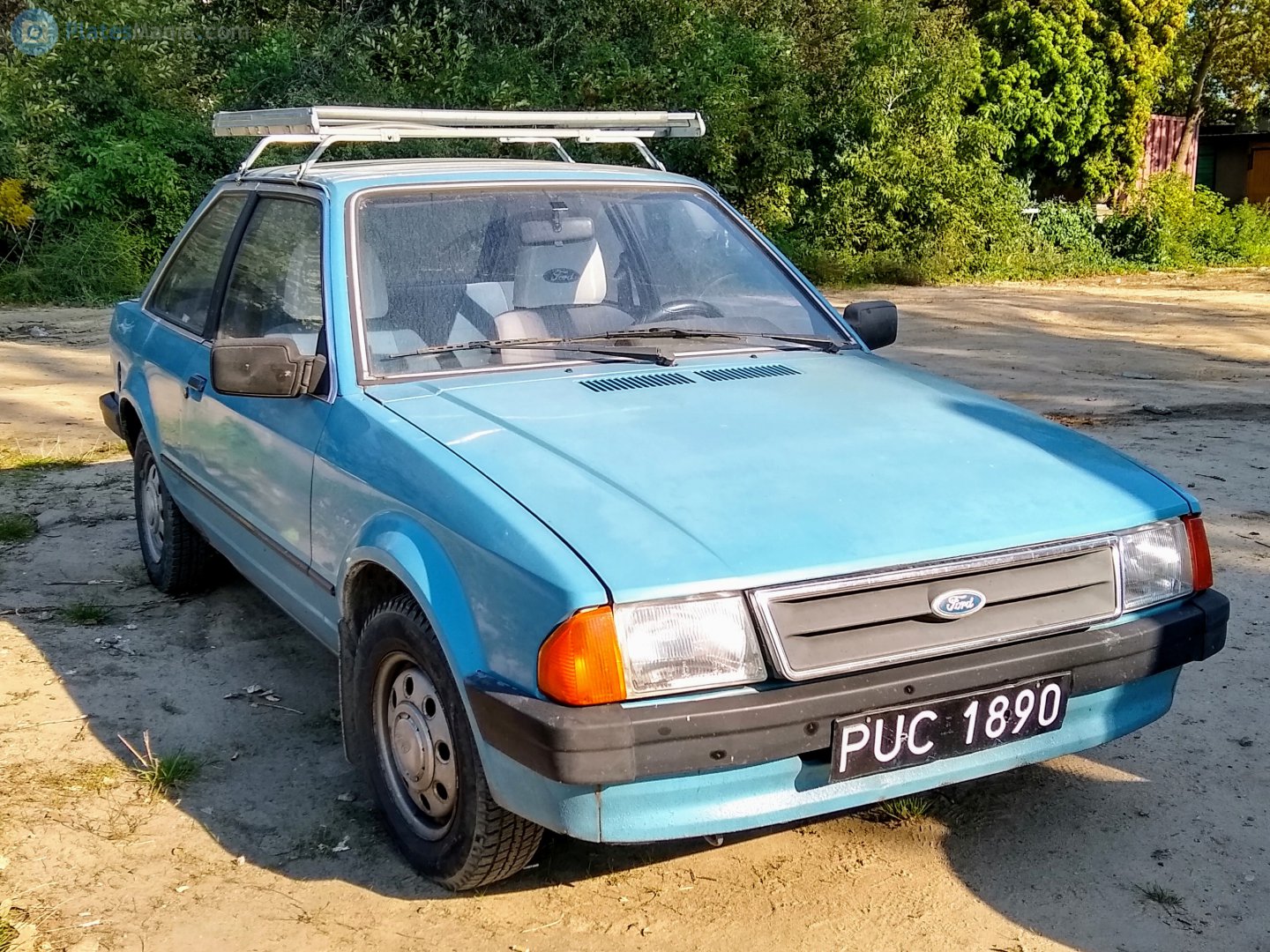 PUC 1890, Ford Escort 3rd gen 3-door Hatch (ABD; Global-market), 1980–1986