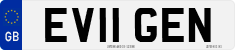License plate of the United Kingdom, 2001 year system