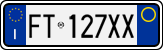 License plate of Italy, Cars (1994 year series)