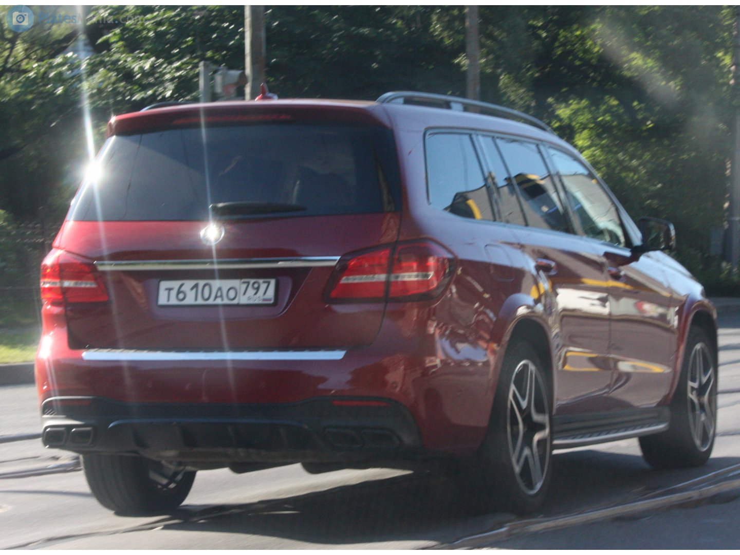 т 610 ао 797, Mercedes-Benz GLS-Klasse 1st gen (X166), 2016–2019