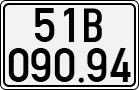 License plate of Vietnam, Cars