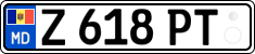 License plate of Moldova, Trailers (2015)