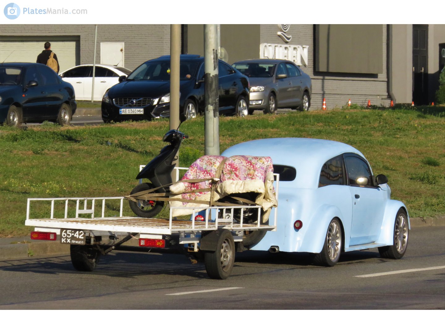 6542 КХ, Home-made vehicle 