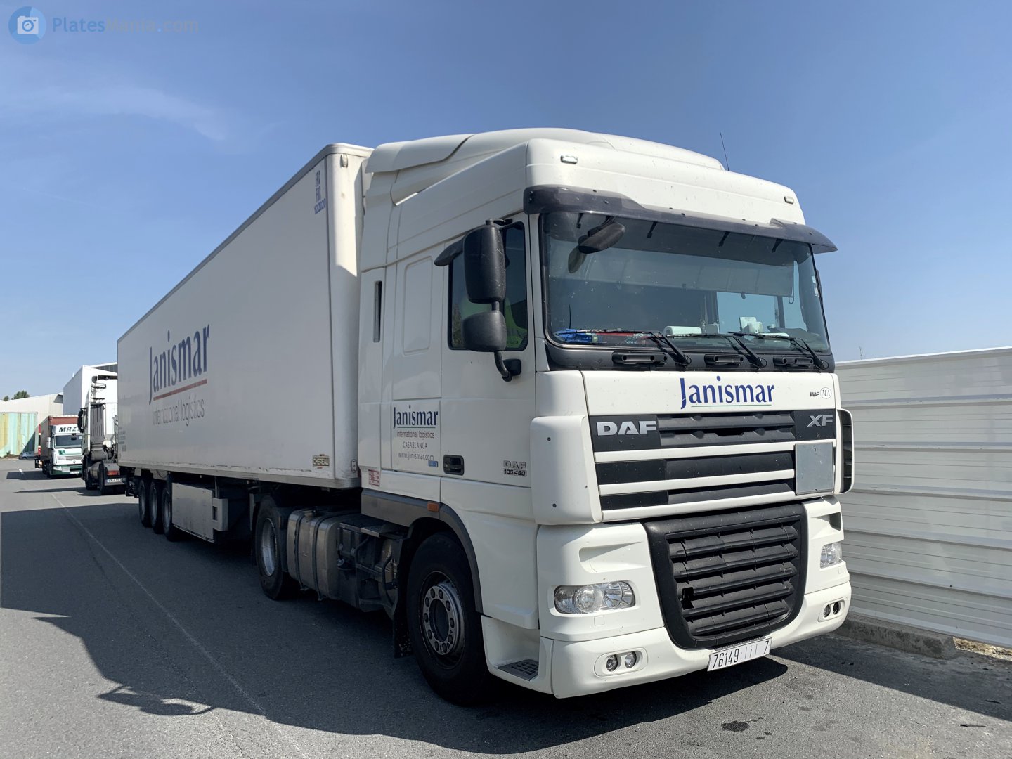 76149|أ|7, DAF XF 3rd gen (XF105), 2006–2020