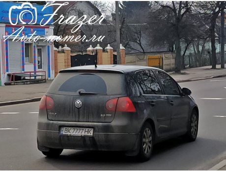 BK 7777 HK, Volkswagen Golf