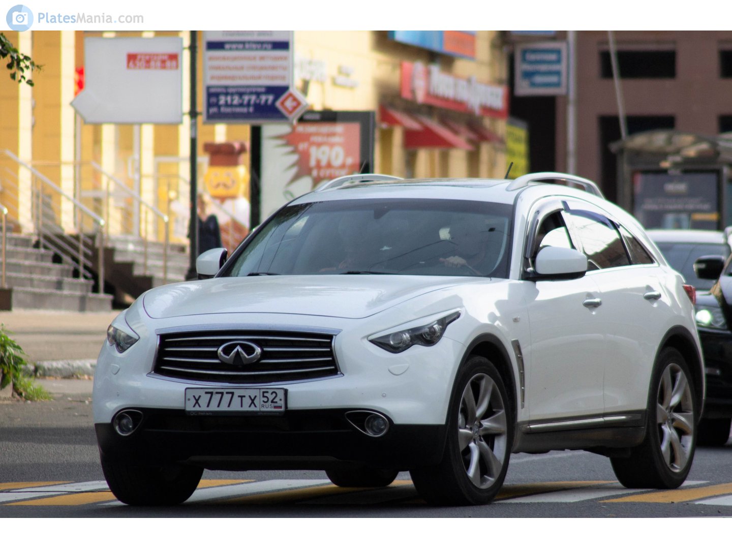 х 777 тх 52, Infiniti QX70/FX-Series 2nd gen FX/QX (S51), 2008–2017