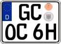 German license plate, Plates for oldtimers (type 