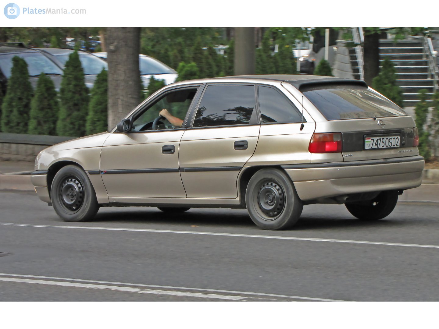 7475OS02, Opel Astra 1st gen 5-door Hatch (F; T92), 1991–1998 (–2002 for Eastern Europe)