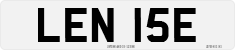License plate of the United Kingdom, 1963 year system