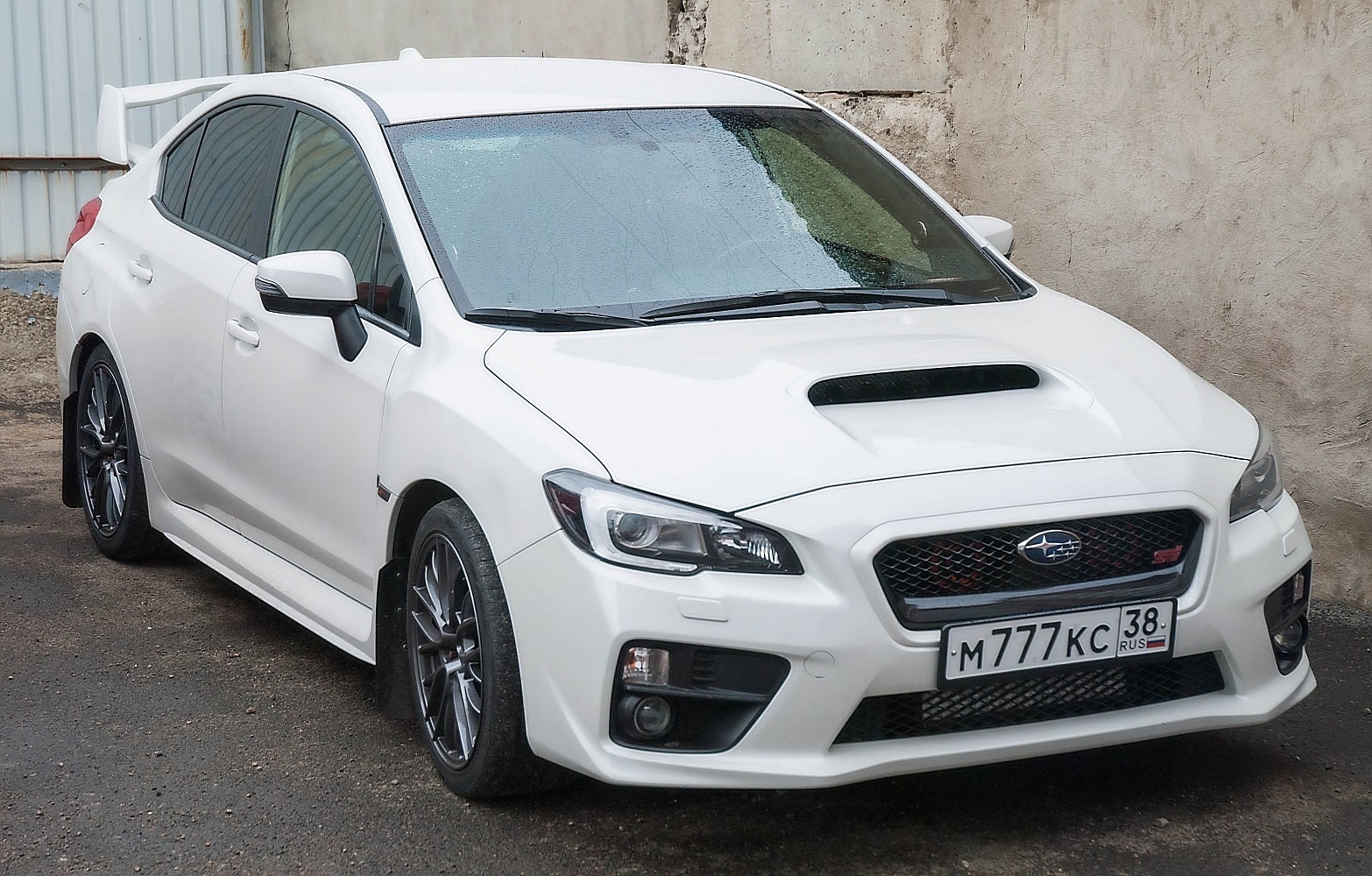 м 777 кс 38, Subaru WRX 