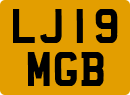 License plate of the United Kingdom, 2001 year system