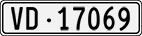 License plate of Switzerland, Cars