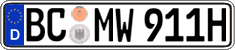 German license plate, Plates for oldtimers (type 