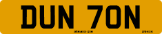 License plate of the United Kingdom, 1963 year system
