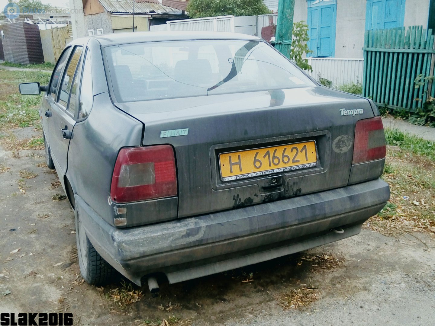 H 616621, FIAT Tempra 1st gen 4-door Sedan (159), 1990–1996 (–1999 for BR-market)