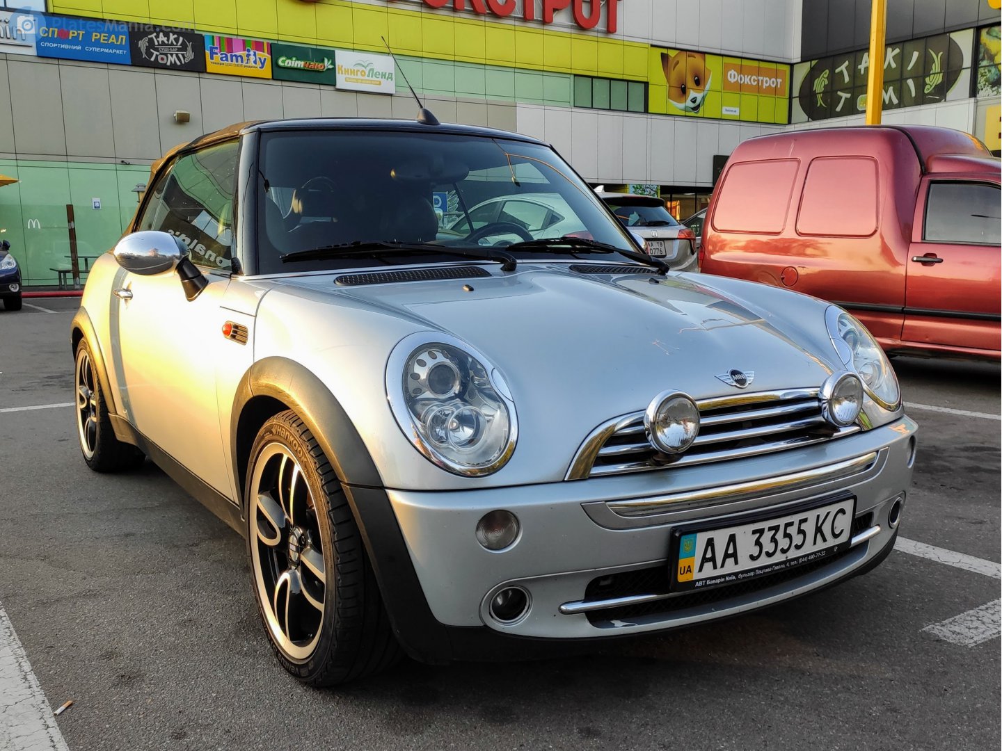 AA 3355 KC, MINI Convertible 1st gen (R52), 2004–2008