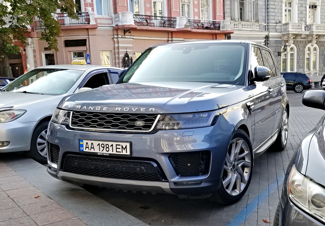 AA 1981 EM, Land Rover Range Rover Sport 2nd gen (L494), facelift, 2017–2022