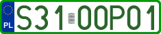 License plates of Poland, Professional plates