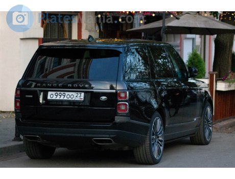 о999оо23, Land Rover Range Rover