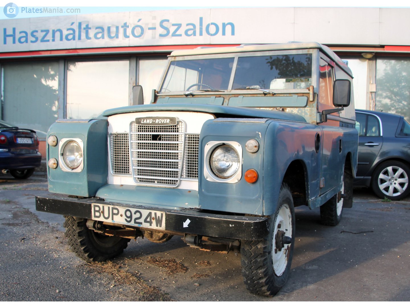 BUP924W, Land Rover Series III 