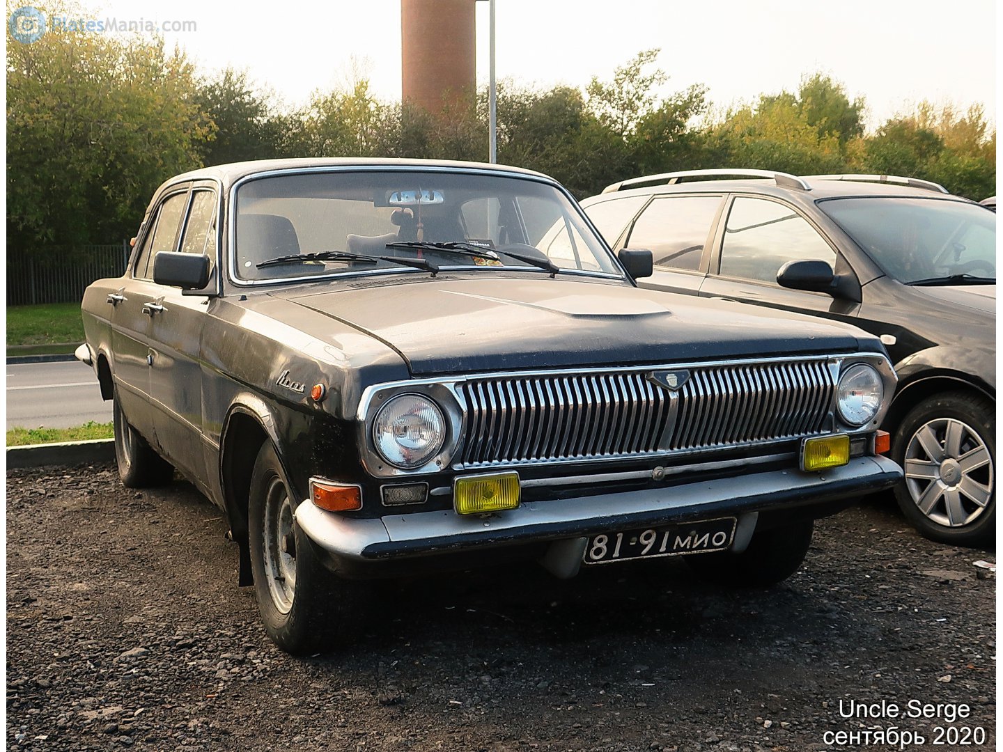 8191 МИО, GAZ 24 Волга 24(-01/07) Sedan, 1969–1985