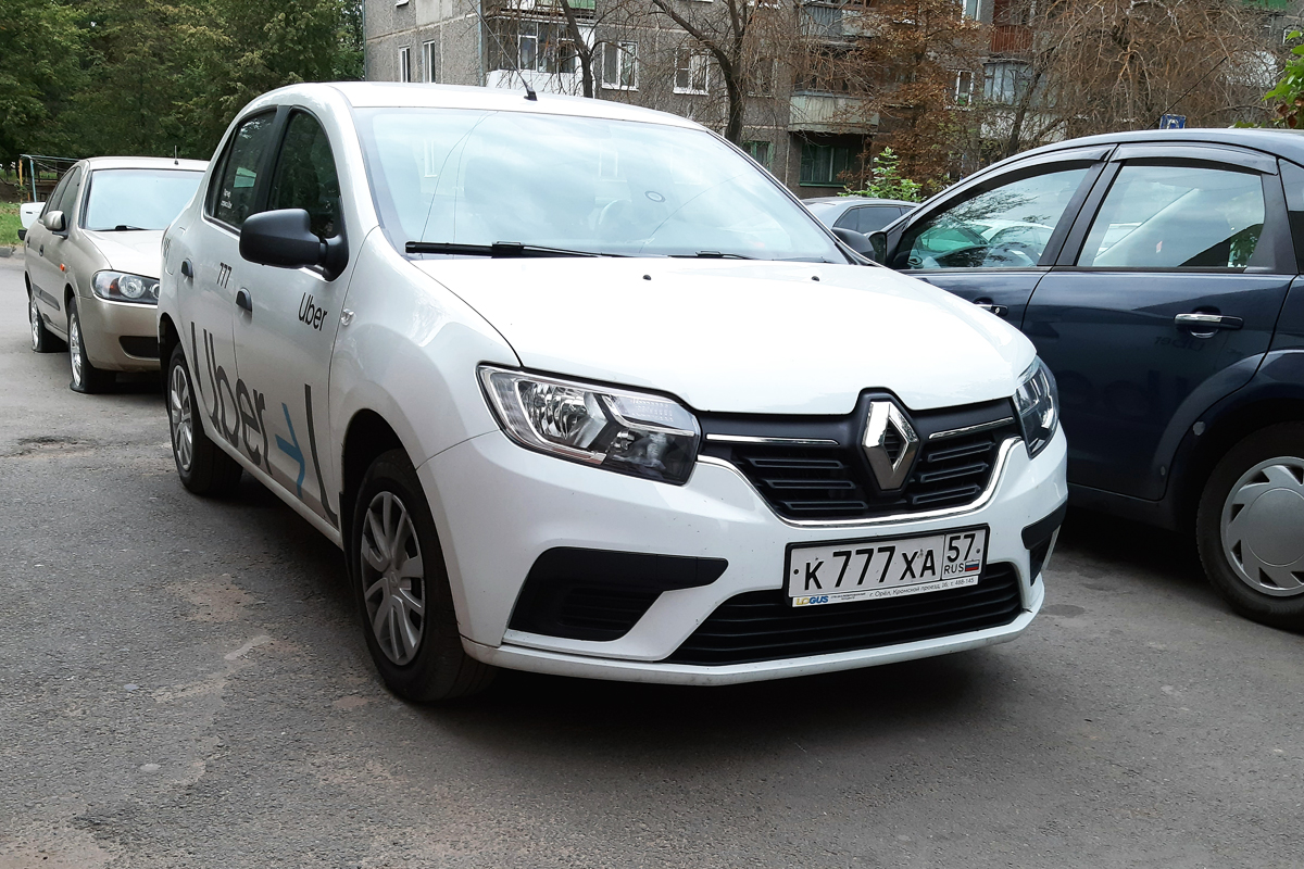 к 777 ха 57, Renault Logan 2nd gen Sedan (L8), 2013–