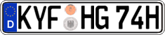 German license plate, Plates for oldtimers (type 