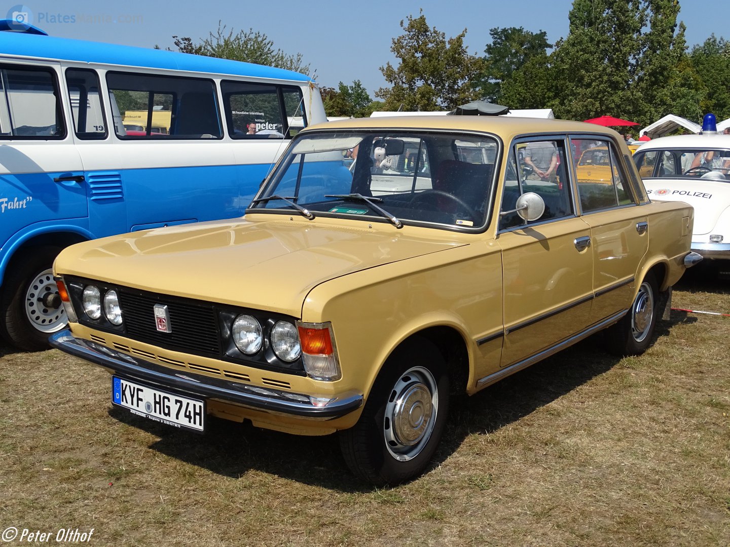KYF HG 74 H, Polski Fiat 125p 115C Sedan (MR75), facelift, 1975–1983