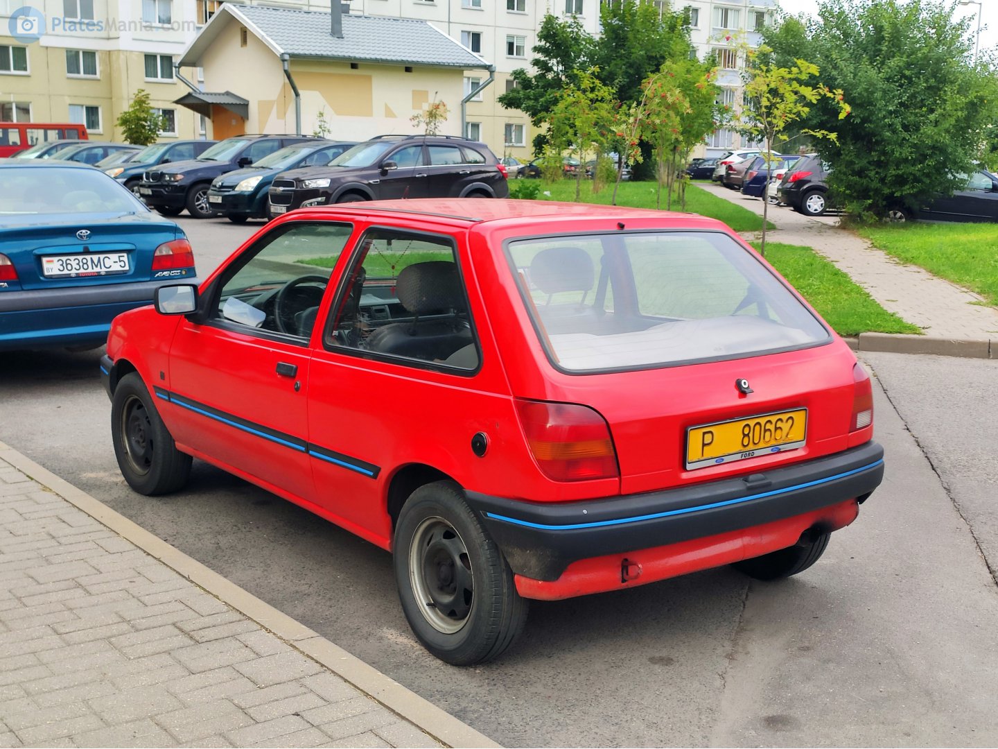 P 80662, Ford Fiesta 3rd gen (Classic) 3-door Hatch (FAJ; BE13), 1989–1997