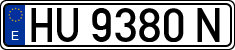 License plates of Spain, 1971 year series