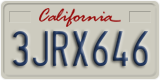 California, Passenger Car (1ABC234)