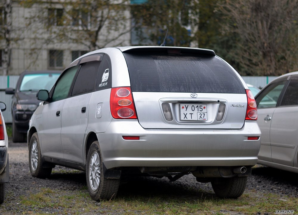 у 015 хт 27, Toyota Nadia 1st gen (XN10), 1998–2003