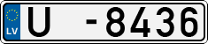 License plate of Latvia, Trailers