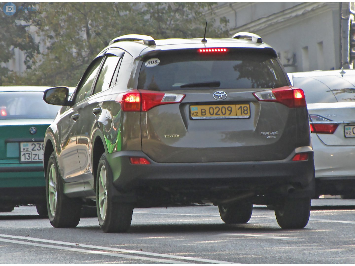 B 0209 18, Toyota RAV4 4th gen (XA40), 2012–2015