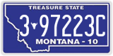 Montana, 1-12345A / 10-1234A