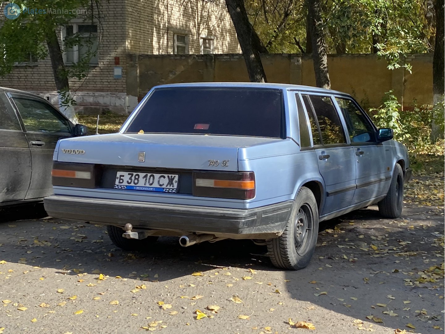 б 3810 СЖ, Volvo 740 1st gen Sedan (744), facelift, 1989–1992