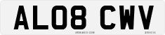 License plate of the United Kingdom, 2001 year system