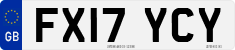 License plate of the United Kingdom, 2001 year system
