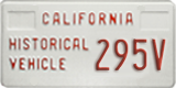 California, Historical (H/V XXXX)