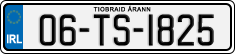 License plate of Ireland, Regular plates