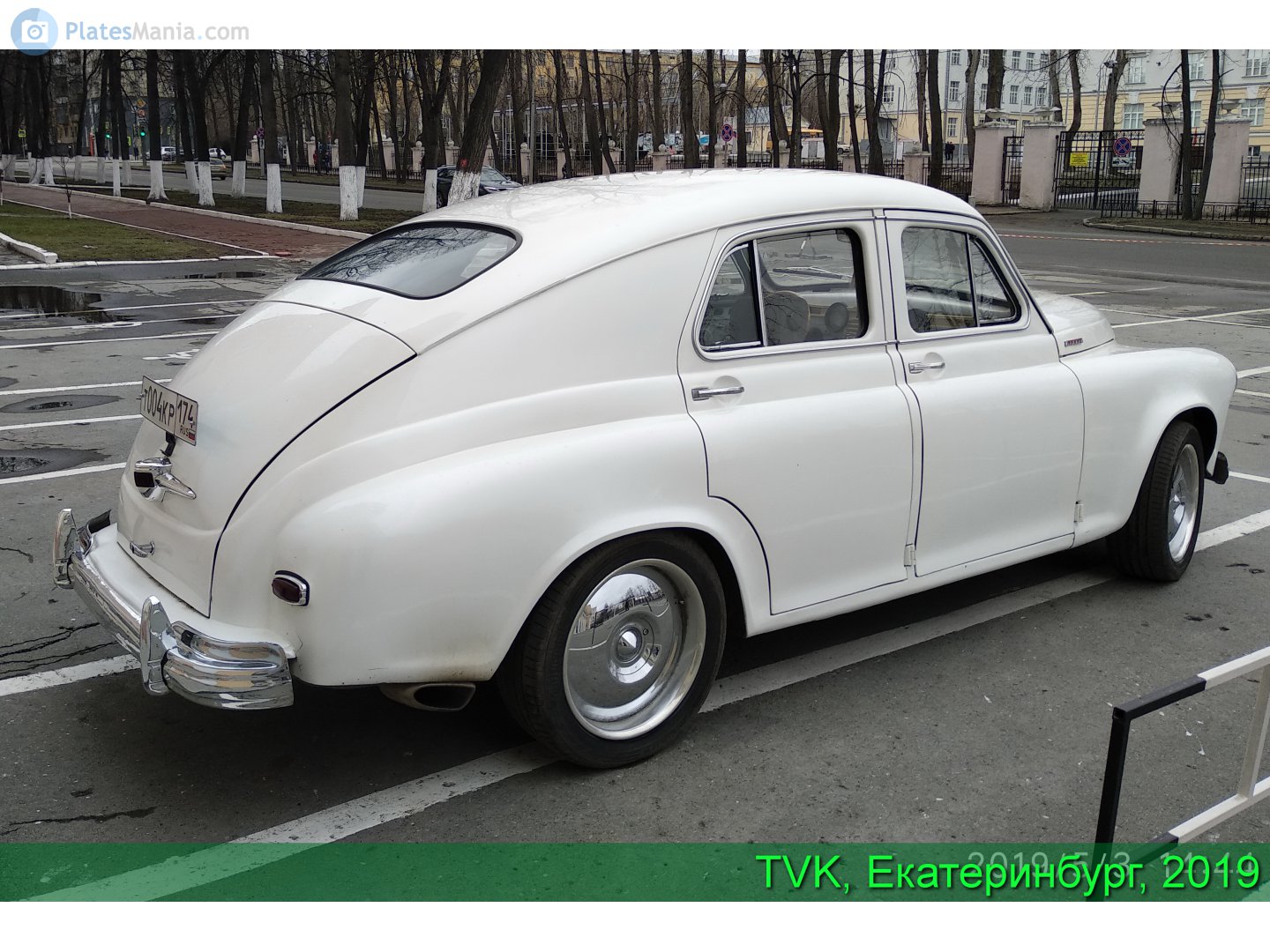 т 004 кр 174, GAZ 20 Победа 3rd series, 1955–1958